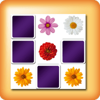 Juegos de memory con flores para personas mayores