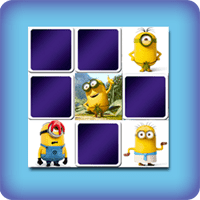 Juego de Memoria o Memorama niños - Los minions