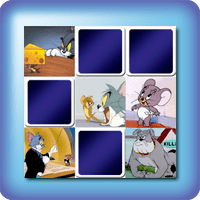 Juego de Memoria o Memorama niños - Tom y Jerry