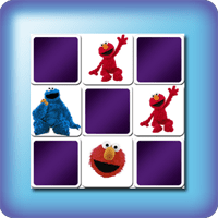 Juego de Memoria o Memorama niños - Elmo online