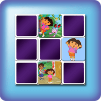 Juego de Memoria o Memorama niños - dora la exploradora