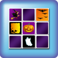 Juego de Memoria o Memorama niños - Halloween