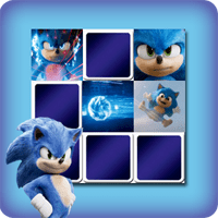 Juego de Memoria o Memorama niños - Sonic la pelicula