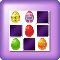 Gran juego de Memoria o Memorama - huevos de pascua