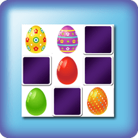 Juego de Memoria o Memorama niños - huevos de pascua