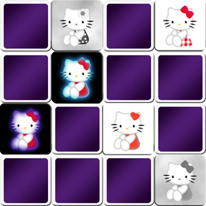 juego de memory niños Hello Kitty