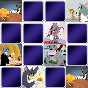 Juego de memoria para niños Tom y jerry